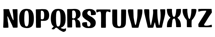Cummings Font UPPERCASE