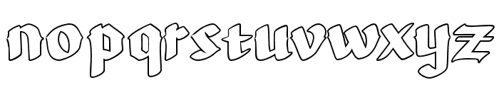 Cunigund Outline Font LOWERCASE