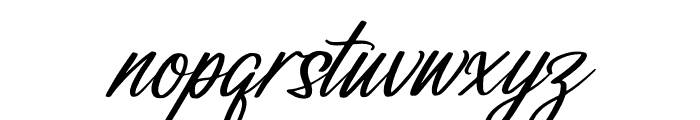 Cuningham Singleton Italic Font LOWERCASE