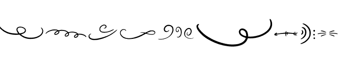 Cunthil Doodle Font LOWERCASE