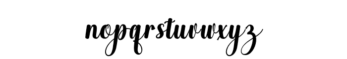 CupcakeHandmadeBoldSlant Font LOWERCASE