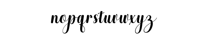 CupcakeHandmadeSlant Font LOWERCASE