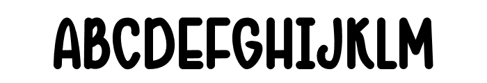 Cupchii Font UPPERCASE