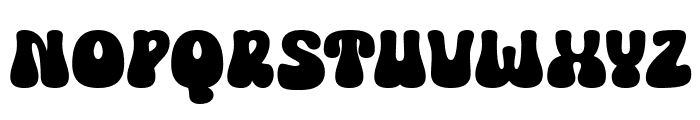 Cupita Groovy Font LOWERCASE