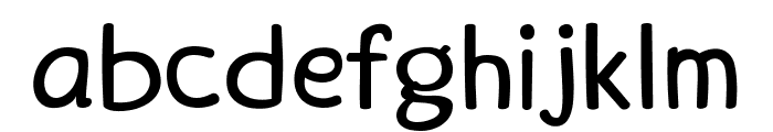 Cuppu Regular Font LOWERCASE