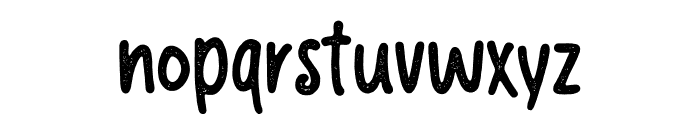 Curious Observer Dry Regular Font LOWERCASE