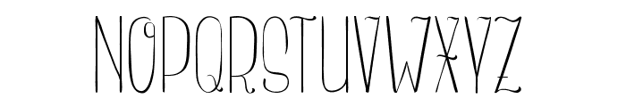 Curlee Regular Font LOWERCASE