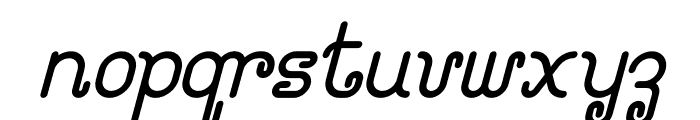 Curlittos Italic Font LOWERCASE