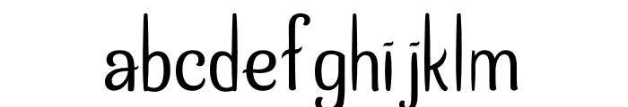 Curly Magic Font LOWERCASE