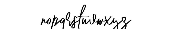 Curly Millie Font LOWERCASE