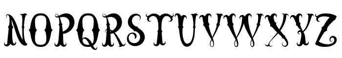 Curly Planet Font UPPERCASE