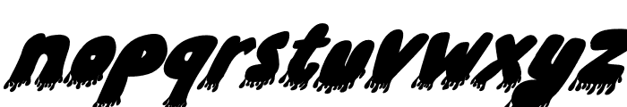 Curly Puth Font LOWERCASE
