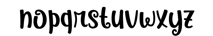 Curly Sweeties Font LOWERCASE