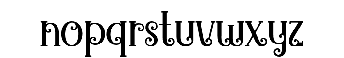 Curly Sweety Font LOWERCASE