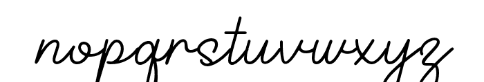 CurlyBabe Font LOWERCASE