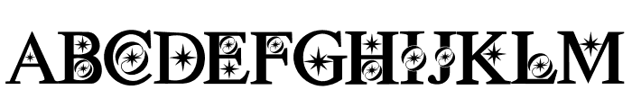 Cursed Magic Font UPPERCASE