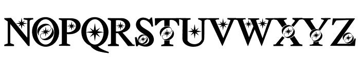 Cursed Magic Font UPPERCASE