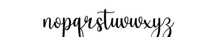 Cute Baby Script Regular Font LOWERCASE