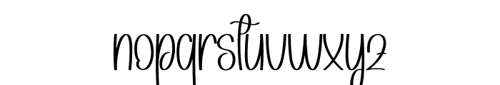 Cute Babyish Font LOWERCASE
