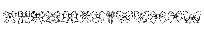Cute Bows FONT