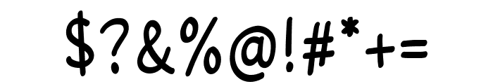 Cute Bubble Regular Font OTHER CHARS