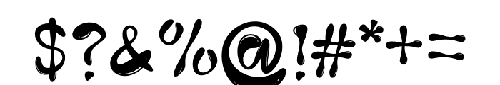 Cute Bubble Font OTHER CHARS