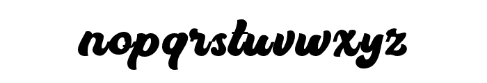 Cute Canvas Bold Font LOWERCASE