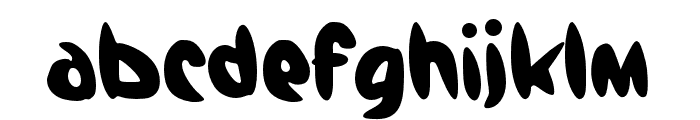 Cute Dino Font LOWERCASE