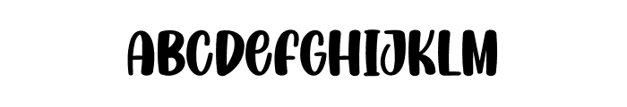 Cute Doggie Font UPPERCASE