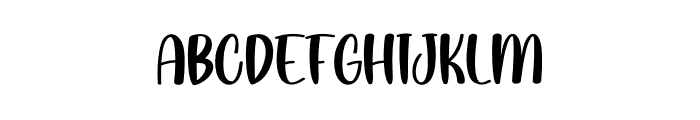 Cute Doggy Font UPPERCASE