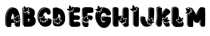 Cute Fall Regular Font LOWERCASE