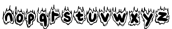 Cute Fire Regular Font LOWERCASE