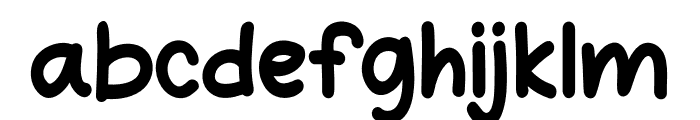 Cute Font Regular Font LOWERCASE