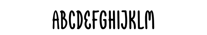 Cute Gerly Font LOWERCASE