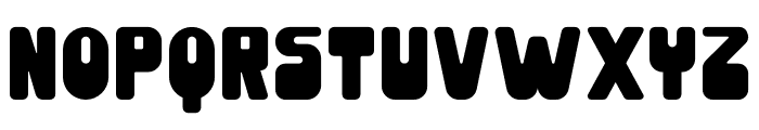 Cute Groovy Font LOWERCASE