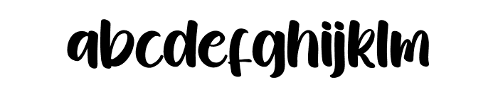 Cute Halloween Font LOWERCASE