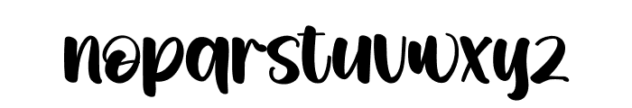 Cute Halloween Font LOWERCASE