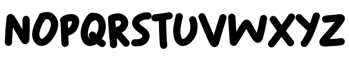 Cute Handwriting Font UPPERCASE