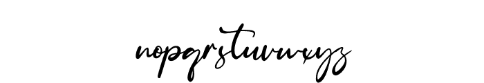 Cute Lettering Font LOWERCASE