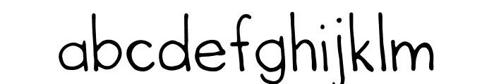 Cute Lil Jane Font Regular Font LOWERCASE
