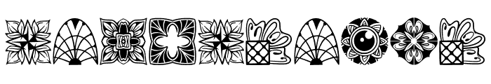 Cute Mandala Font OTHER CHARS