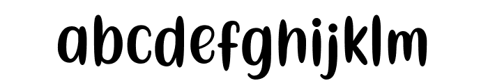 Cute Meira Font LOWERCASE