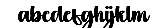 Cute Midnight Font LOWERCASE