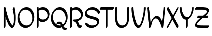 Cute Molie Font UPPERCASE