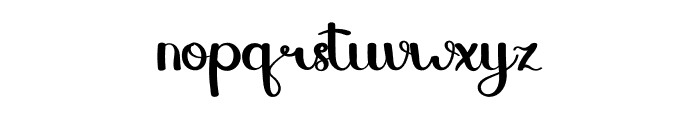 Cute Montage Font LOWERCASE