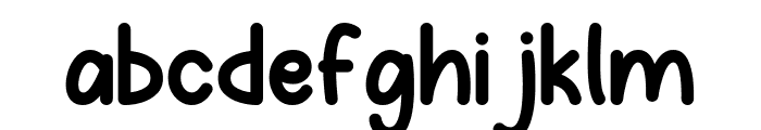 Cute Party Font LOWERCASE