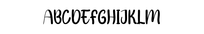 Cute Picnic Font UPPERCASE