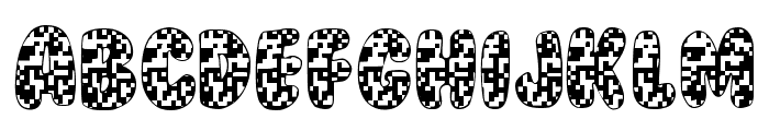 Cute Pixel Regular Font UPPERCASE