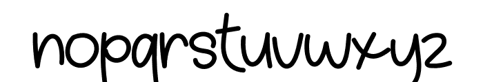 Cute Pumpkin Font LOWERCASE