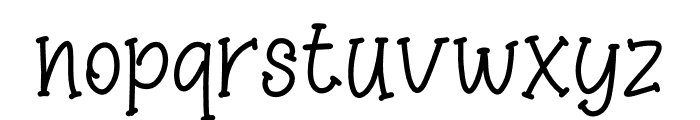 Cute Puppy Regular Font LOWERCASE